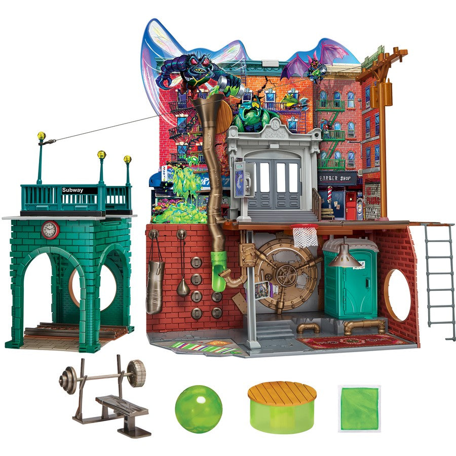 TMNT MM MOVIE SEWER LAIR PLAYSET