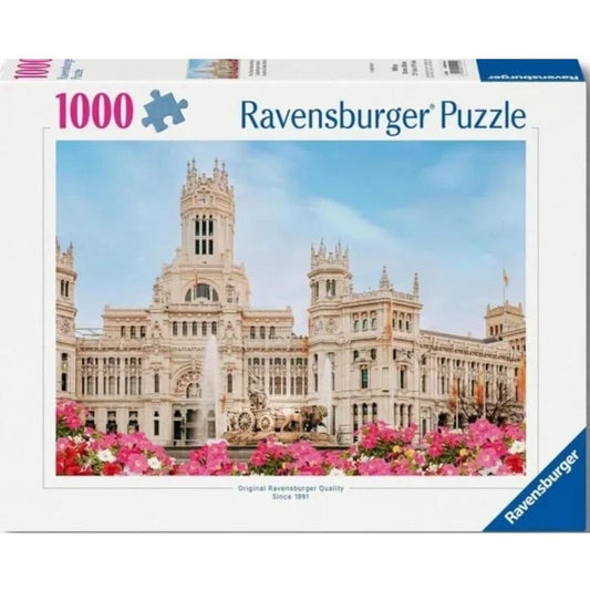 PUZZLE 1000PC THE CIBELES PALACE MADRID