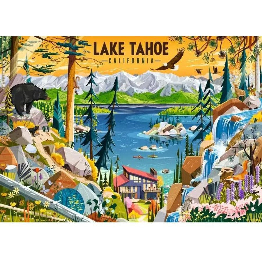 PUZZLE 1000PC SACRED LAKE TAHOE