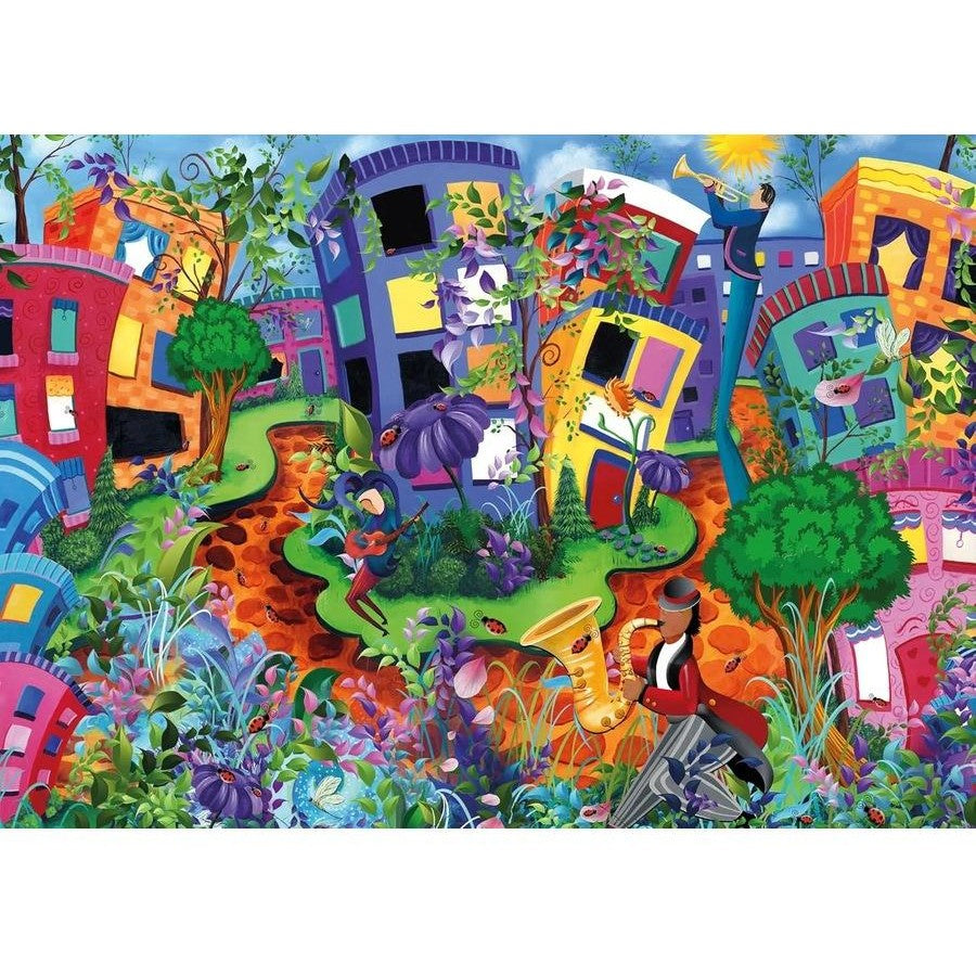 PUZZLE 1000PC LADY BUG LANE
