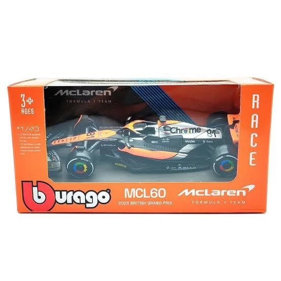 1:43 BBURAGO 2023 F1 MCLAREN TEAM