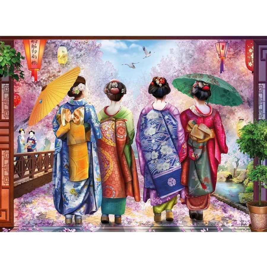 PUZZLE 500PC BLOSSOM WALK
