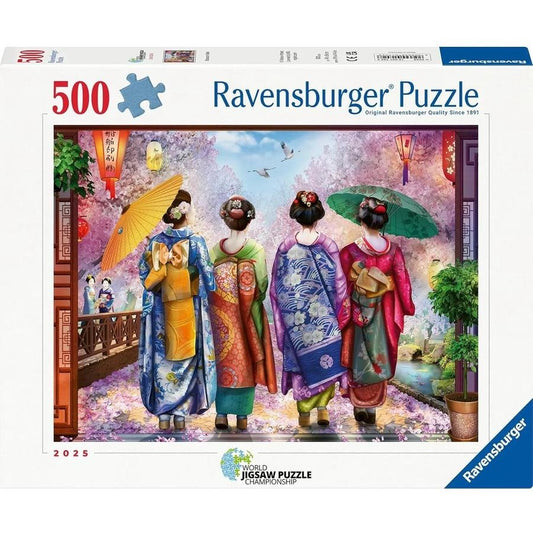 PUZZLE 500PC BLOSSOM WALK