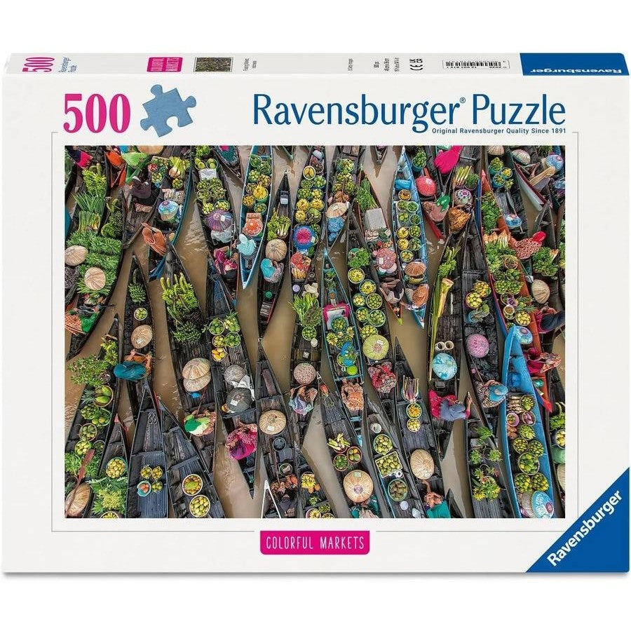 PUZZLE 500PC FLOATING MARKET INDONESIA