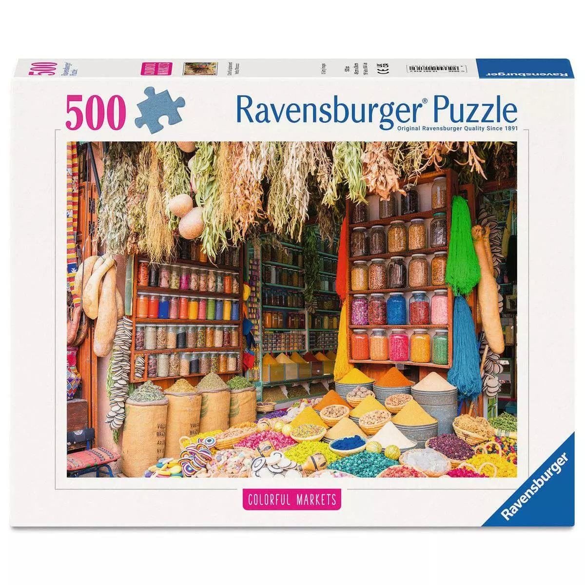 PUZZLE 500PC SPICES AND HERBS MOROCCO