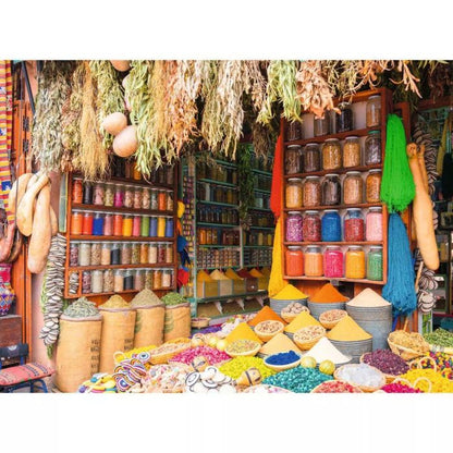 PUZZLE 500PC SPICES AND HERBS MOROCCO