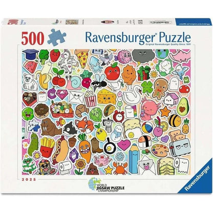 PUZZLE 500PC CUTE KAWAII CHAOS