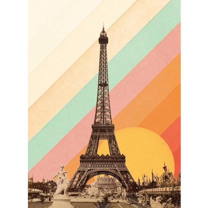 PUZZLE 500PC PARIS RAINBOW