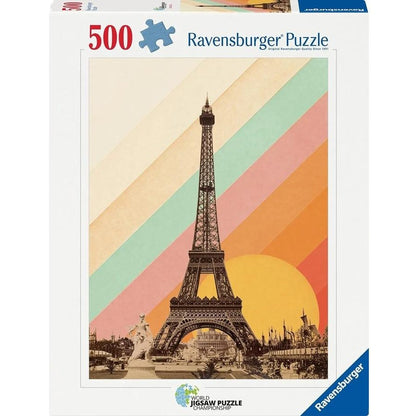 PUZZLE 500PC PARIS RAINBOW