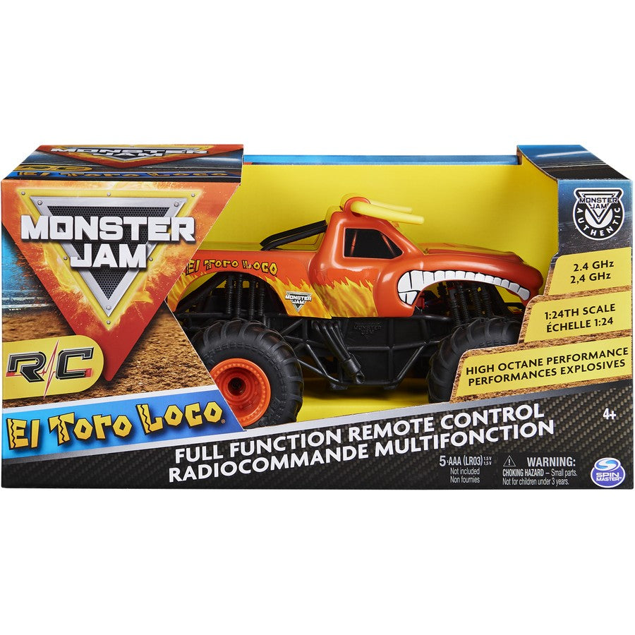 R/C 1:24 MONSTER JAM TRUCKS ASTD