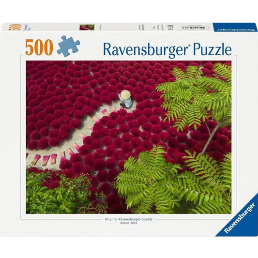 PUZZLE 500PC A SEA OF RED
