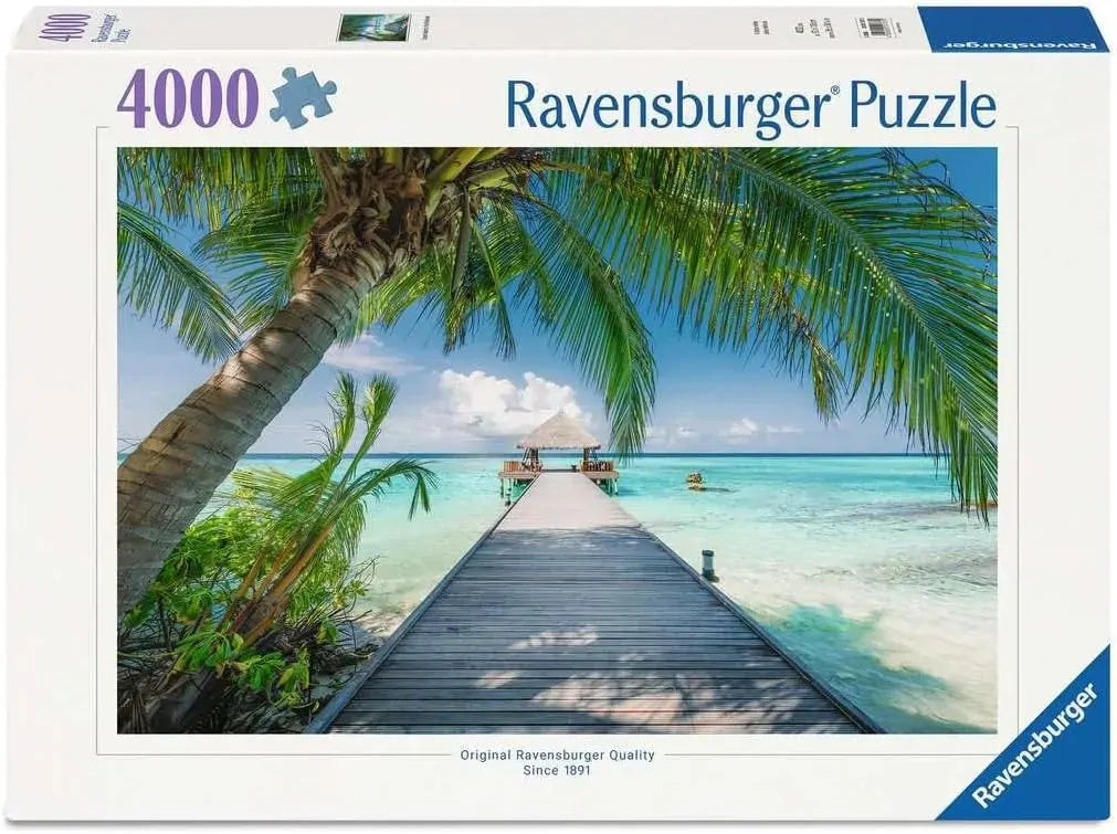 PUZZLE 4000PC DREAM BEACH IN MALDIVES