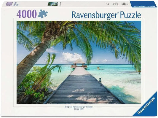 PUZZLE 4000PC DREAM BEACH IN MALDIVES