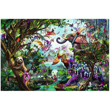 PUZZLE 4000PC TROPICAL DRAGONS