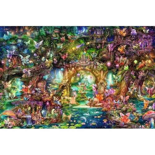 PUZZLE 4000PC HIDDEN WORLD OF FAIRIES