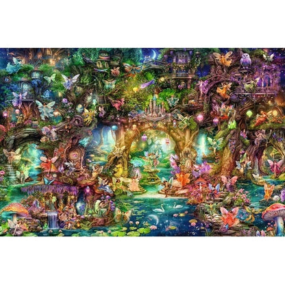 PUZZLE 4000PC HIDDEN WORLD OF FAIRIES