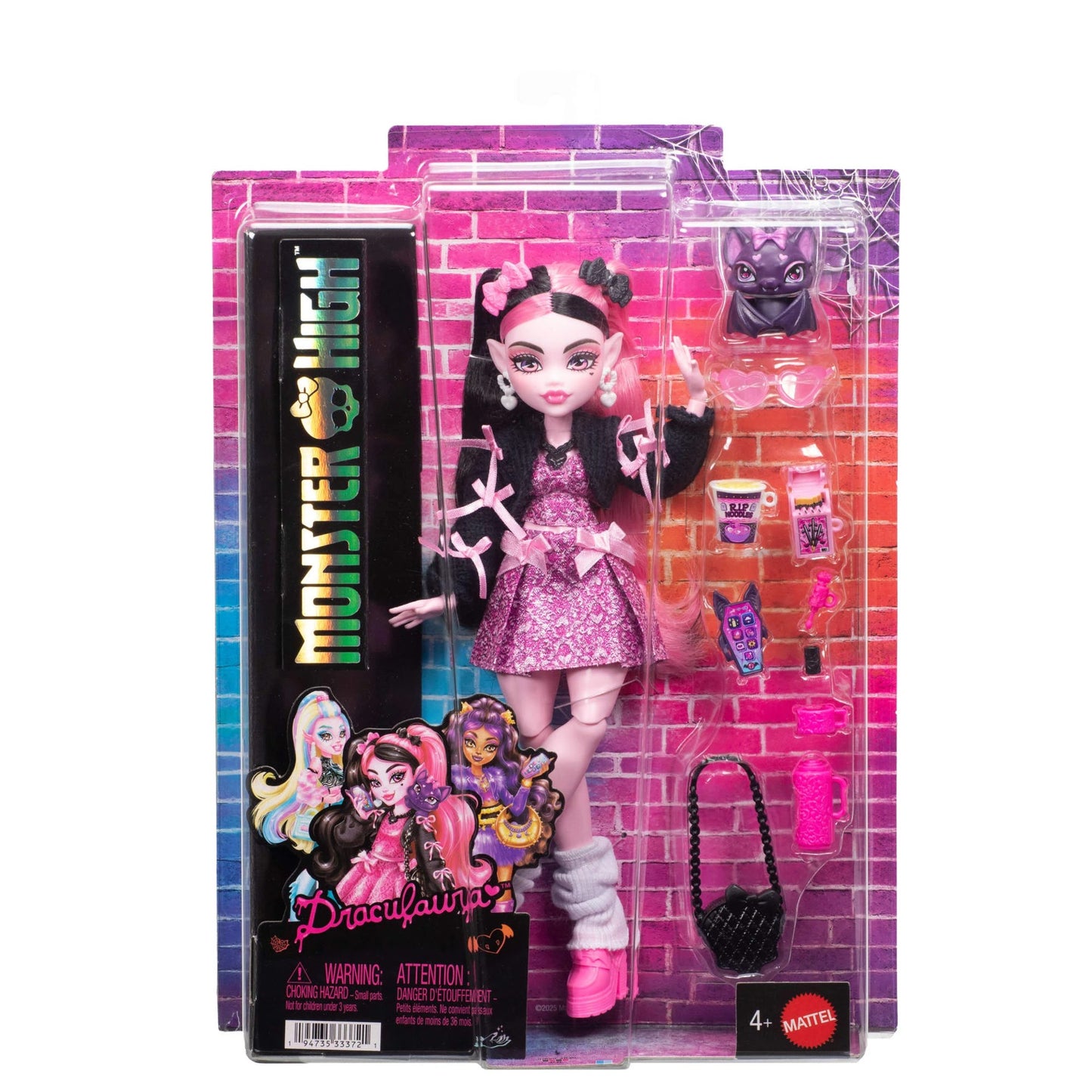 MONSTER HIGH CORE DRACULAURA DOLL