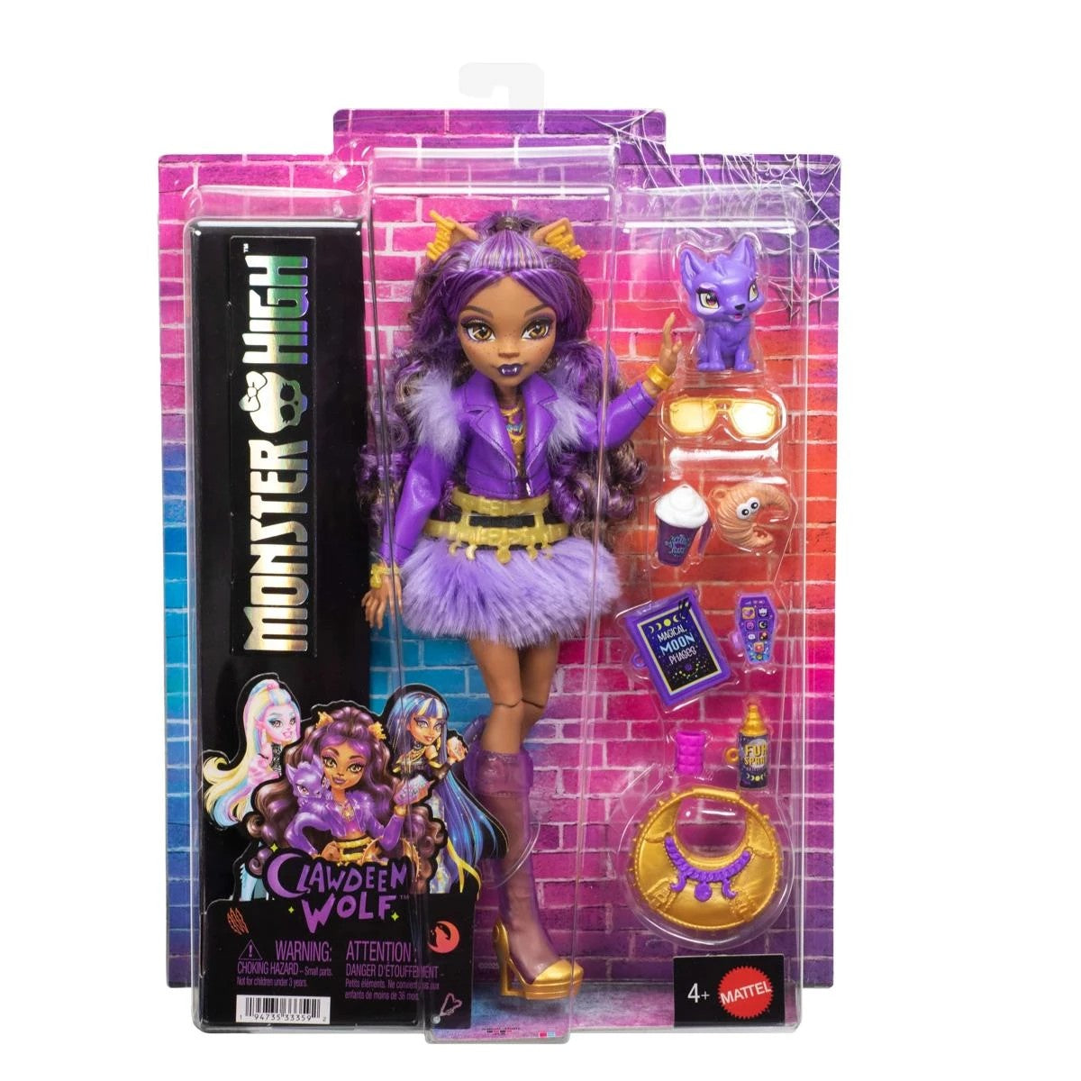 MONSTER HIGH CORE CLAWDEN DOLL