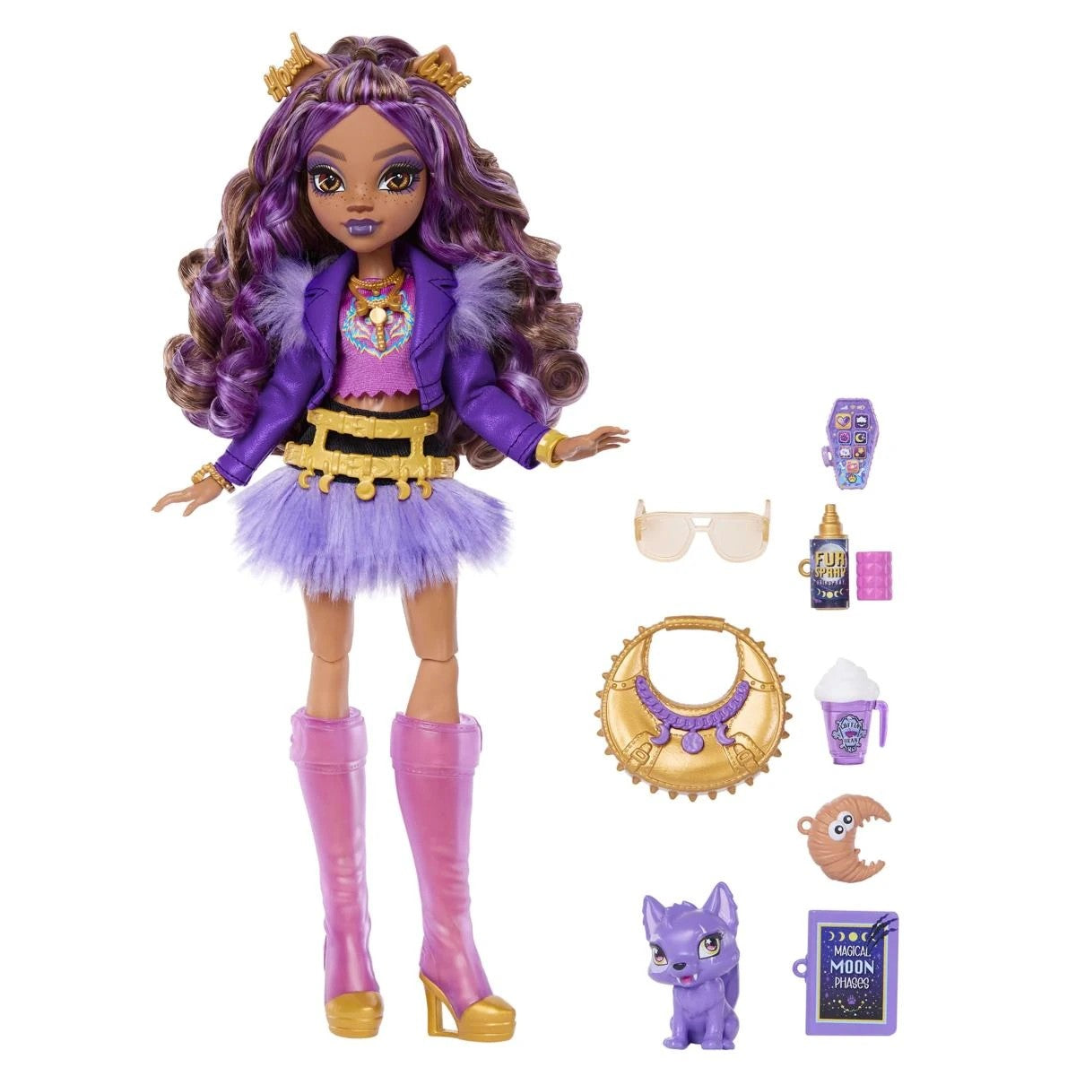 MONSTER HIGH CORE CLAWDEN DOLL
