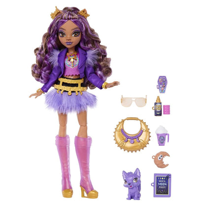 MONSTER HIGH CORE CLAWDEN DOLL