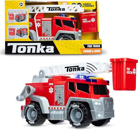 Tonka Crank & Haul Fire Truck