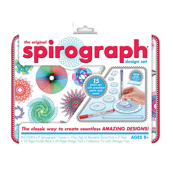 SPIROGRAPH DESIGN SET TIN