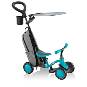 GLOBBER LEARNING BIKE 3 IN 1 DLX TEAL