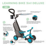 GLOBBER LEARNING BIKE 3 IN 1 DLX TEAL