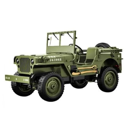 R/C 1:10 WILLY JEEP 4WD MILITARY CRAWLER