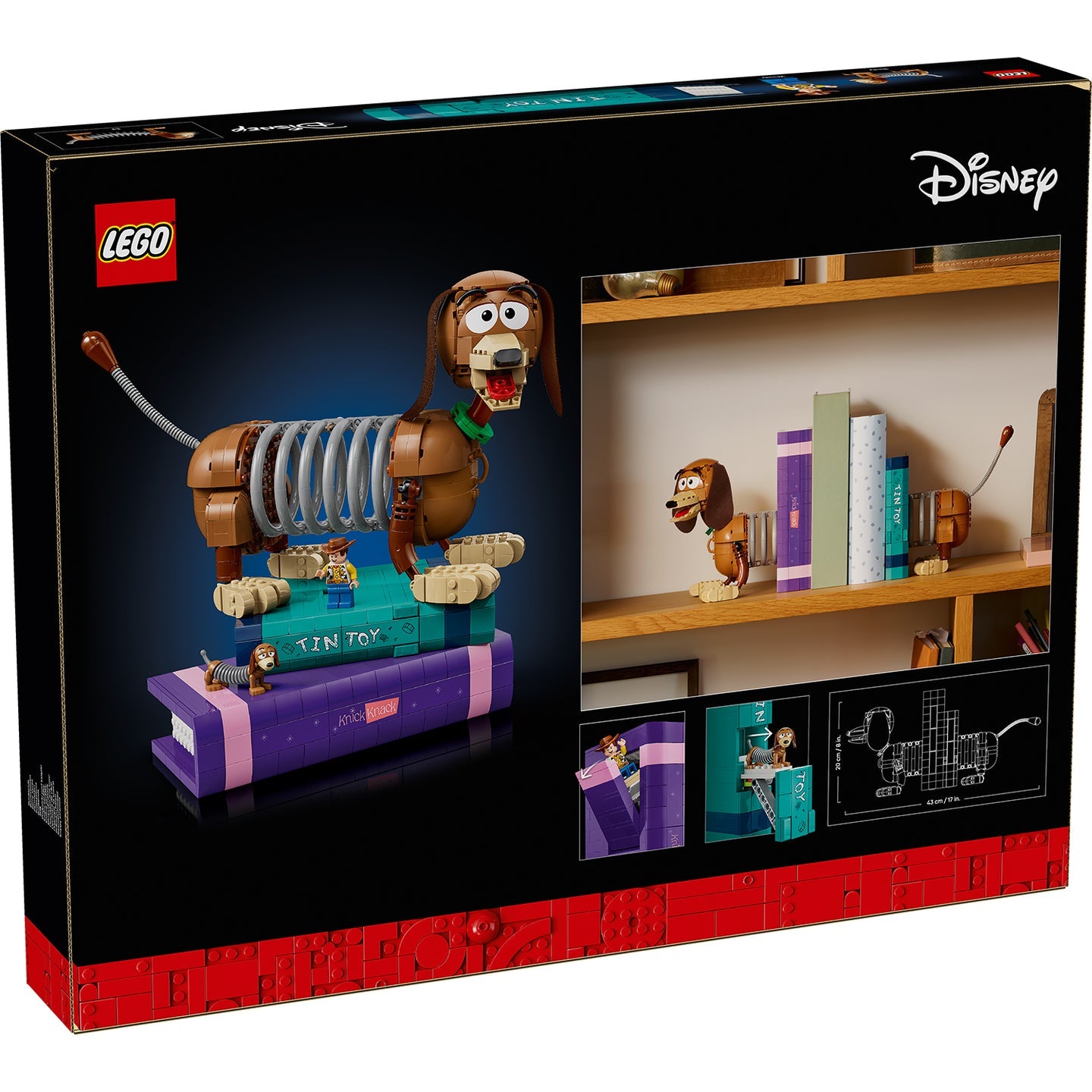 LEGO 43301 DISNEY SLINKY DOG BOOKENDS