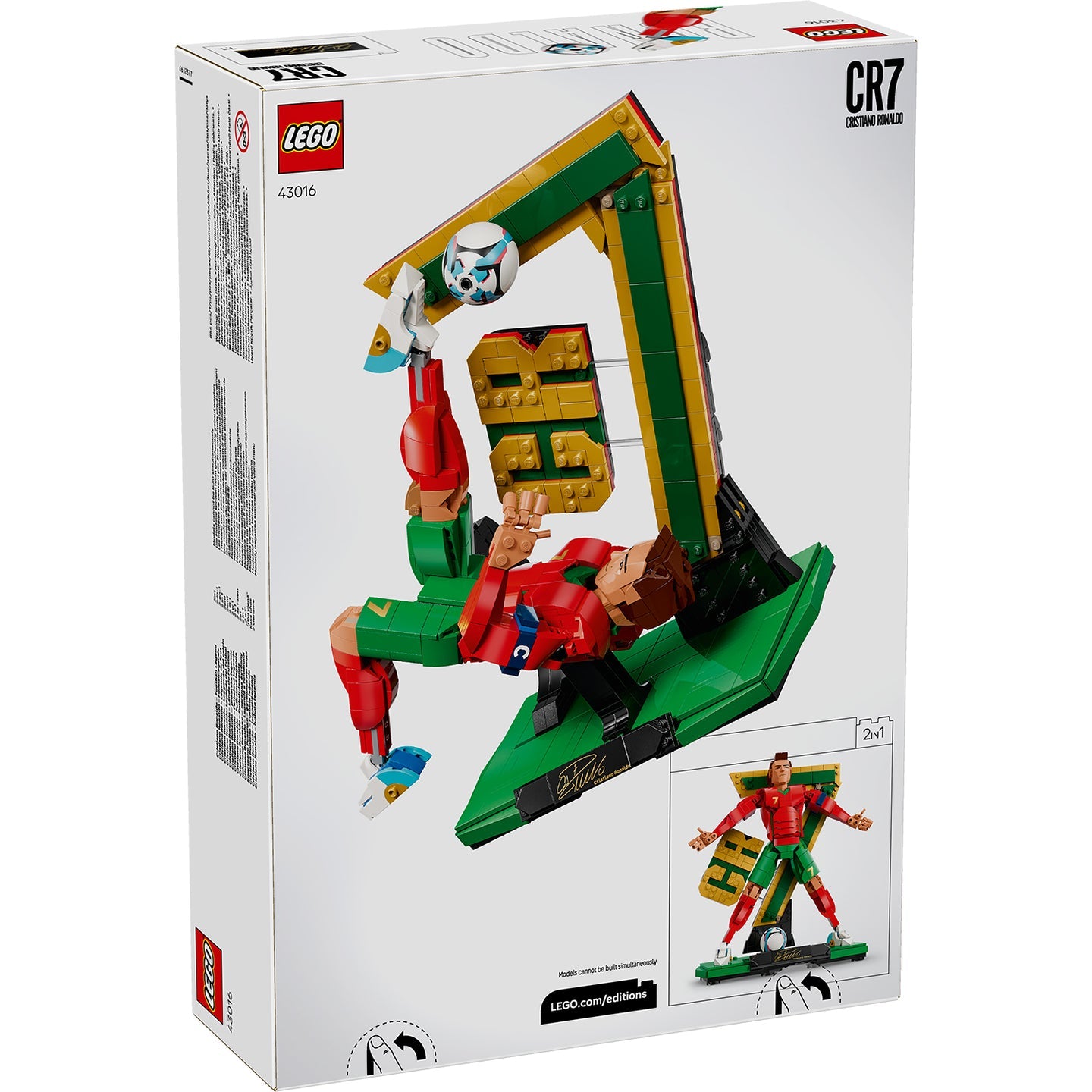 LEGO 43016 FIFA LEGEND CRISTIANO RONALDO