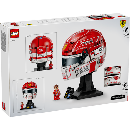 LEGO 43014 F1 CHARLES LECLERC HELMET