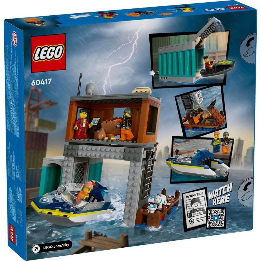 Lego 60417 City Police S/Boat & Hideout