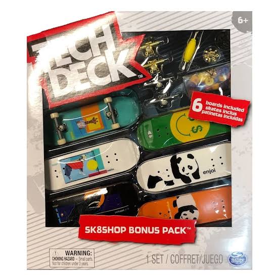 TECH DECK SKATE SHOP BONUS PACK ASSTD