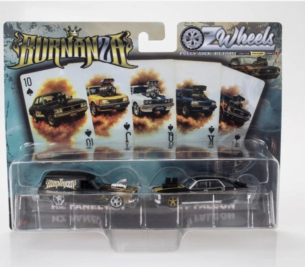 D/C 1:64 OZ WHEELS BURNANZA TWIN PACK