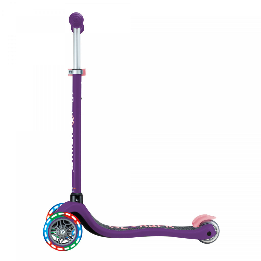 GLOBBER SCOOTER V2 LIGHTS PURPLE/PINK