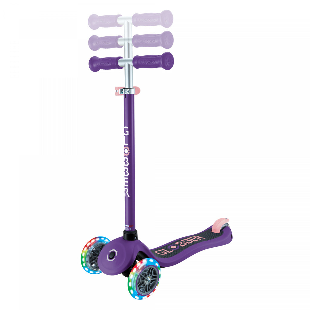 GLOBBER SCOOTER V2 LIGHTS PURPLE/PINK