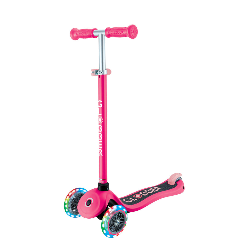 GLOBBER SCOOTER V2 LIGHTS FUCHSIA/PINK