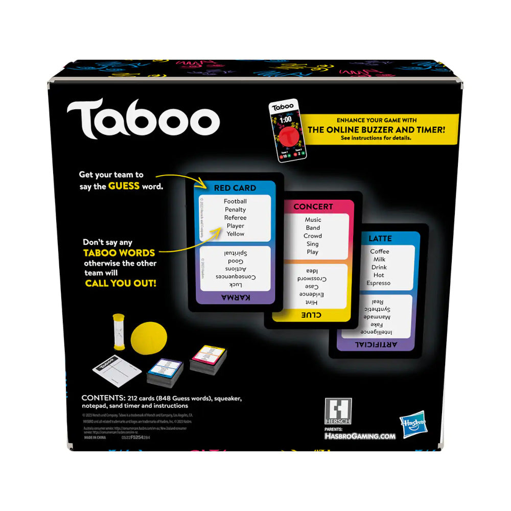 GAME TABOO NEW 2023