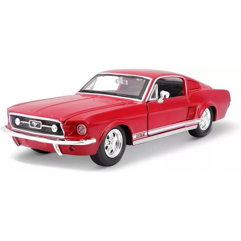 MAISTO 1:24 1967 FORD MUSTANG GT CHERRY