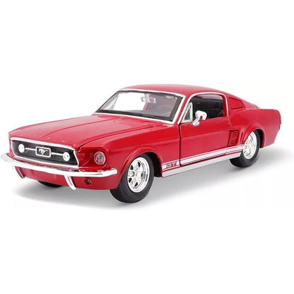 MAISTO 1:24 1967 FORD MUSTANG GT CHERRY