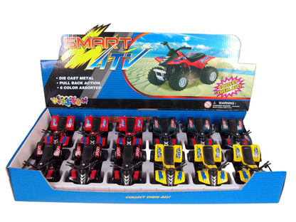SMART ATV 3.5" PULL BACK QUAD BIKE