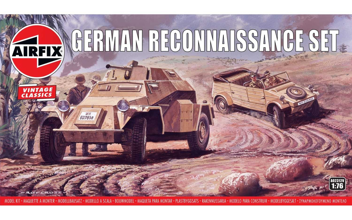 AIRFIX 1:76 GERMAN RECONNAISSANCE SET