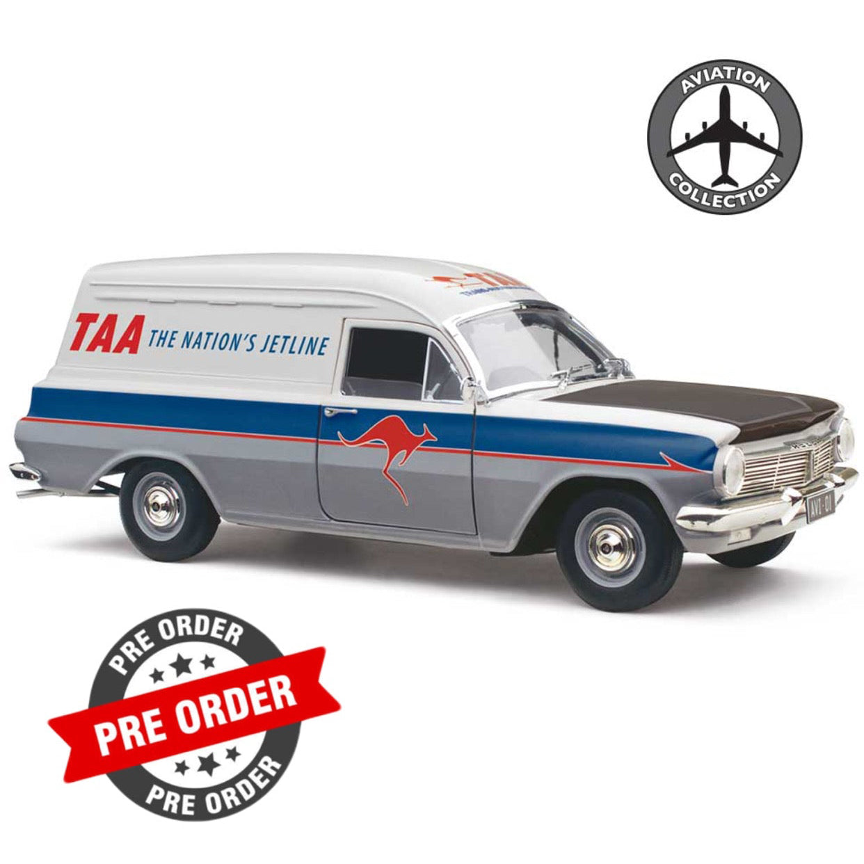 1:18 HOLDEN EH PANEL VAN AVIATION #1 TAA