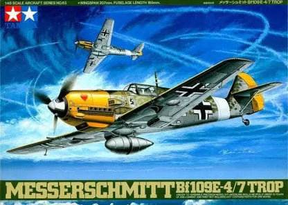 TAMIYA 1:48 BF109E-4/7 TROP MESSERSCHMIT