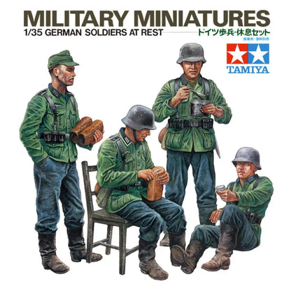 TAMIYA 1/35 GERMAN SOLDIERS AT REST