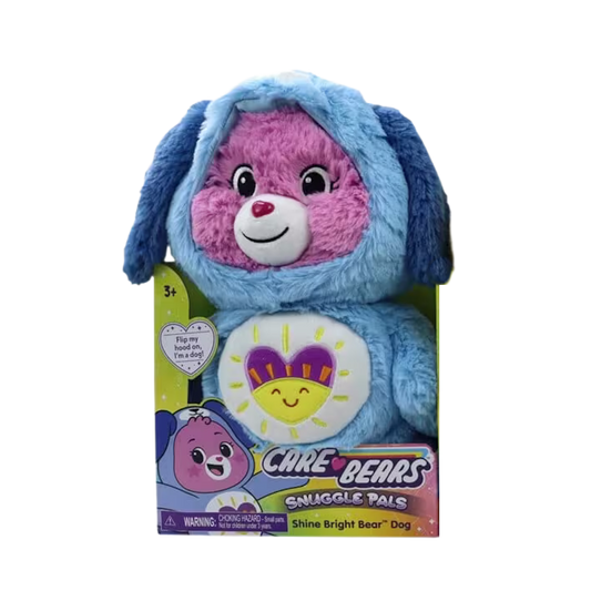 CARE BEARS SNUGGLE PALS SHINE BRIGHT DOG