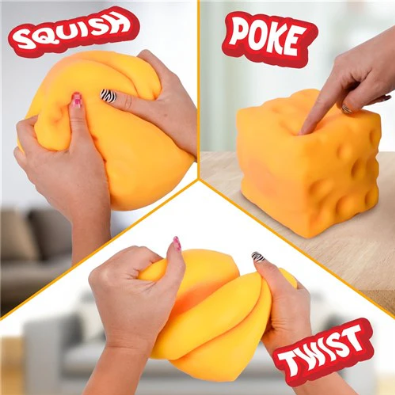 SQUISHY CHEESE BLOCK XLARGE