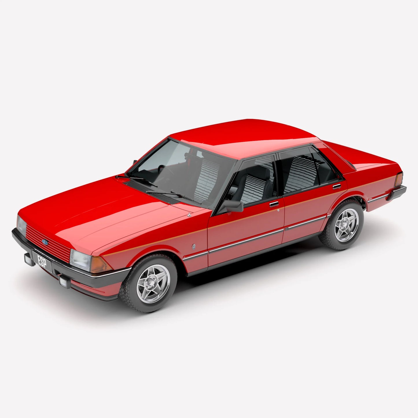 1:18 FORD XD FALCON ESP HERMITAGE RED