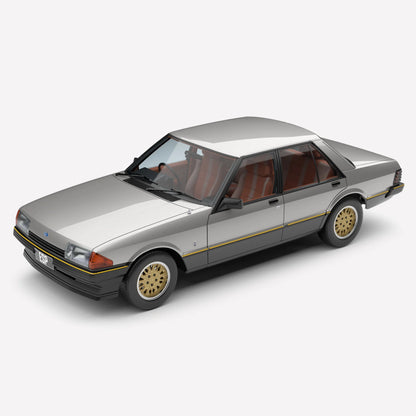 1:18 FORD XE FALCON ESP GREY / CHARCOAL